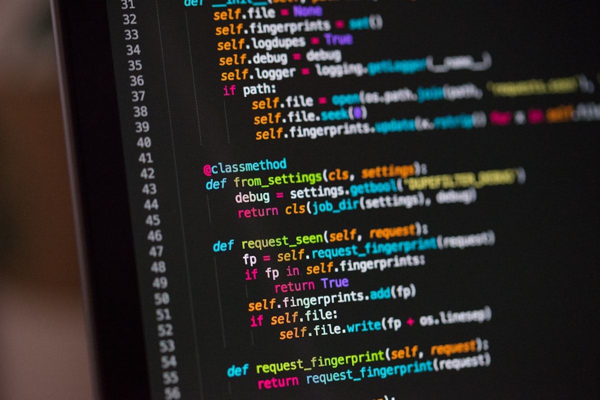 Developer coding software and API workflow